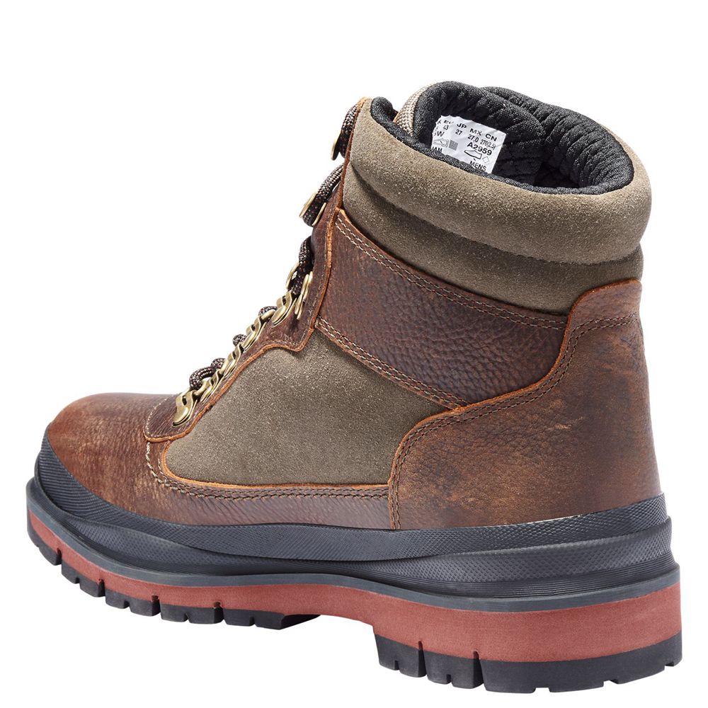 Bocanci De Zapada Timberland Barbati Maro - Field Trekker Waterproof - Romania - HRTOZX158